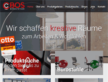 Tablet Screenshot of cbos.de